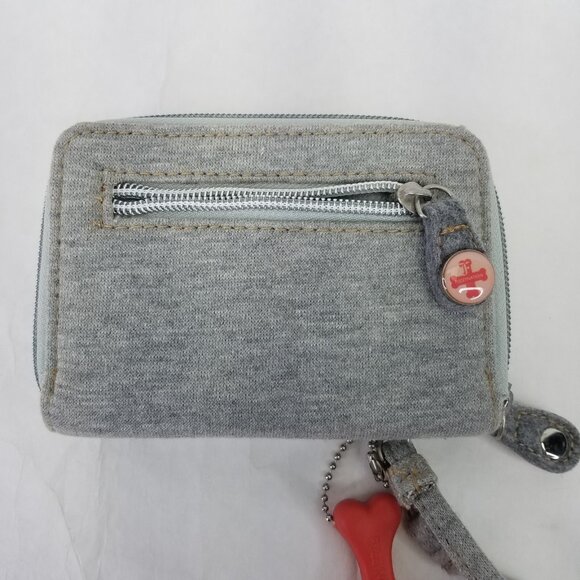 Fuzzy Nation Pug Women's Wristlet Wallet Purse Zipper Bag Dog Lover Collectible - Picture 6 of 13